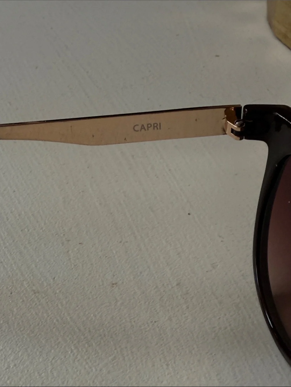 Brown Frame Sunglasses with Brown-Tinted Lenses